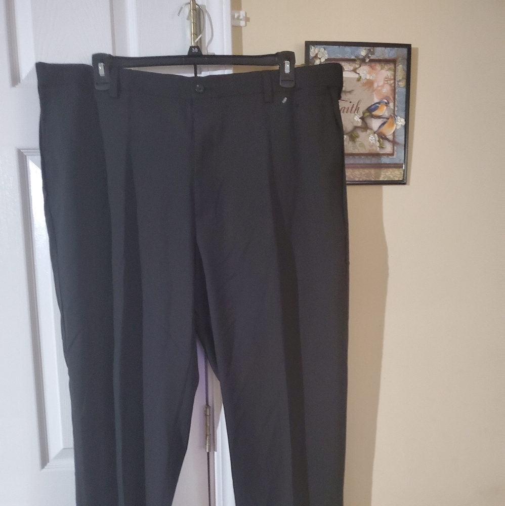 Savane big & tall flat front dress pants - Picture 1 of 8